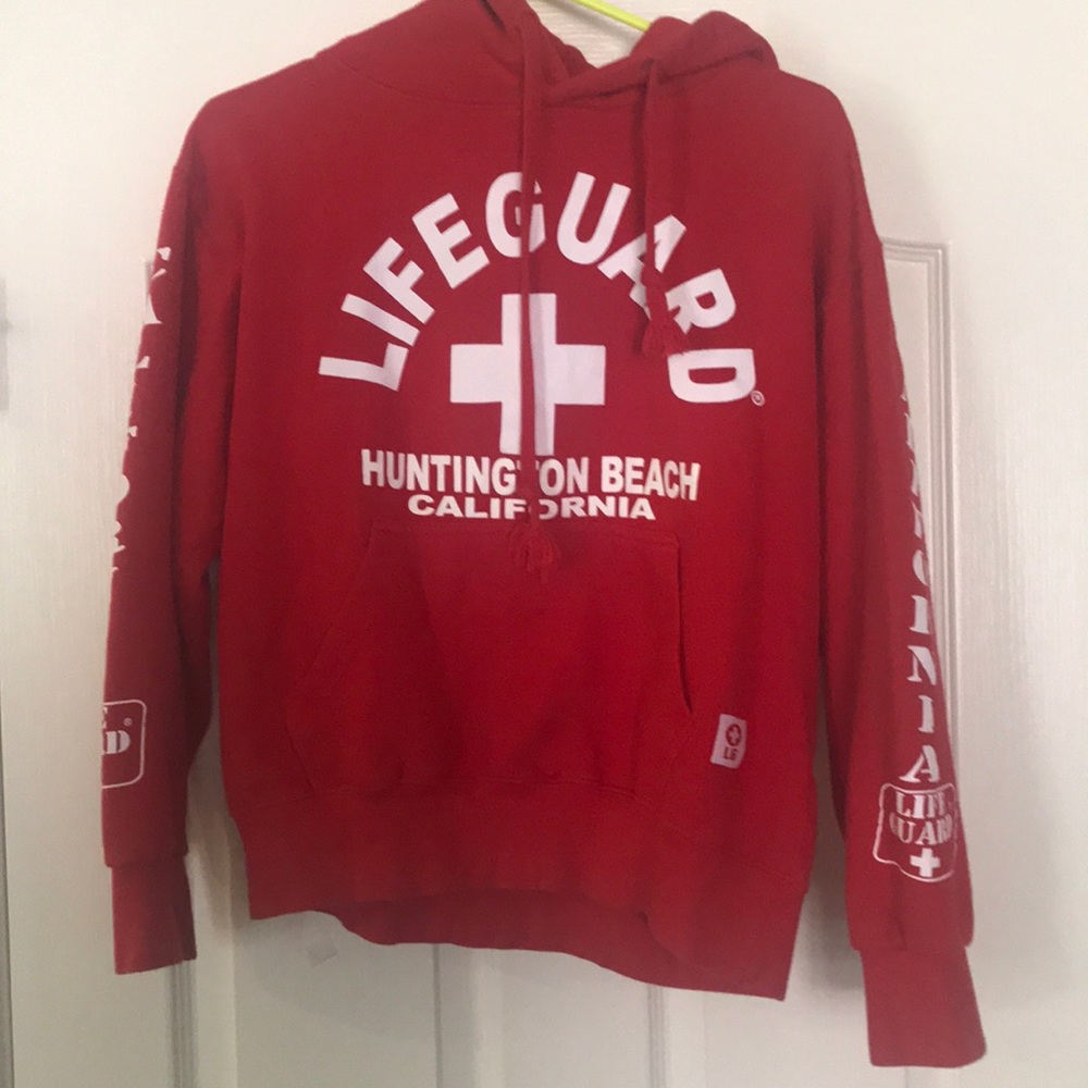 Huntington Beach CA Lifeguard hoodie